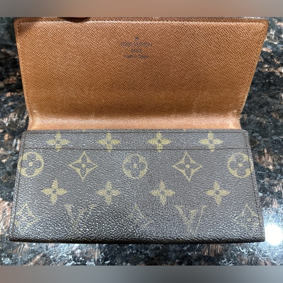 Louis Vuitton Monogram Flap Wallet Porte Tresor Sarah 3131vs517 - Picture 4 of 13